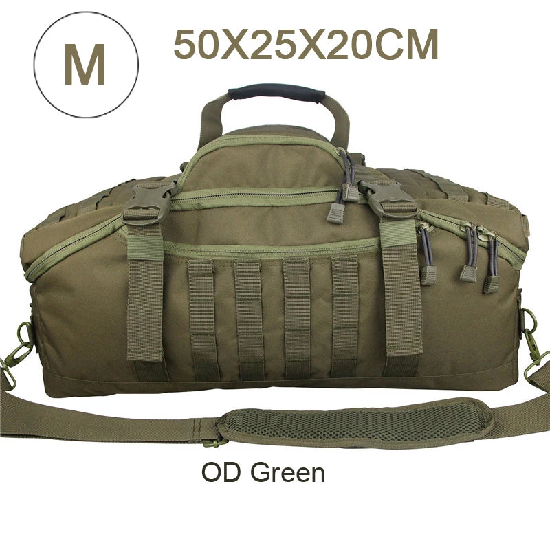 30L 45L 80L Molle Tactical Travel Duffle Bag Camping Gear