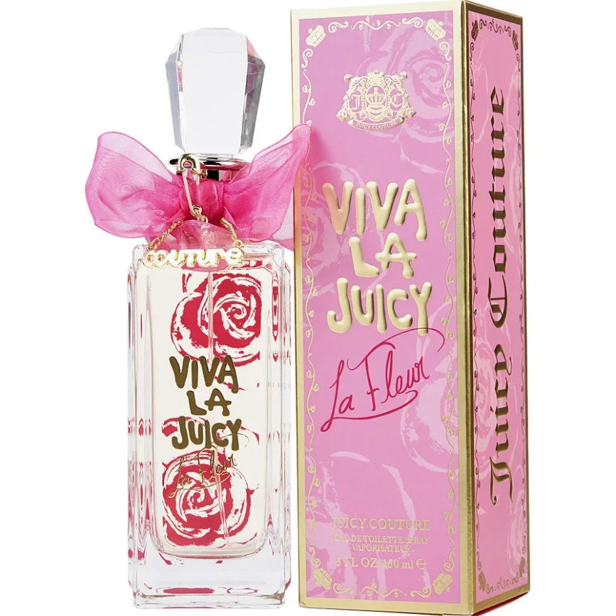 Viva La Juicy La Fleur women Eau De Toilette Spray 150ml Original floral fragrance with long-lasting scent