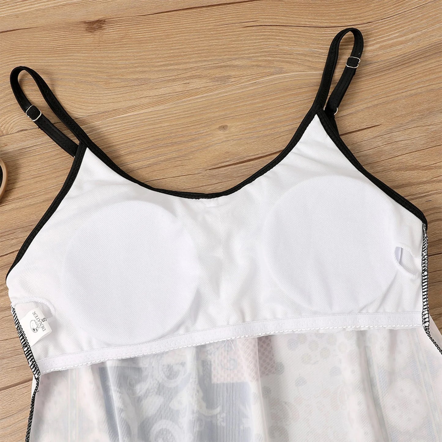 Plus Size Swimsuit Women's Sexy Slim Fit Printed Sling Split Bikini Swimsuit (Two Piece) Casual Beach Vacation Swimsuits