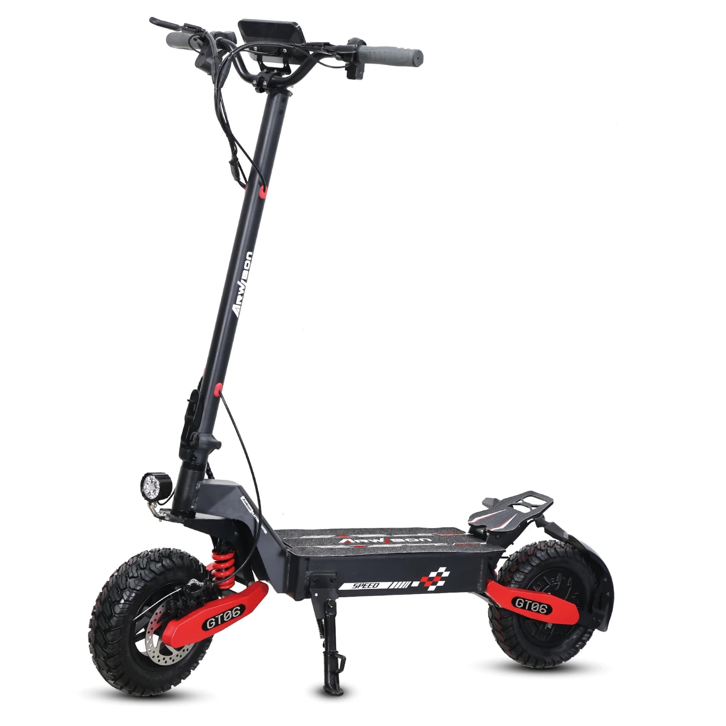 Arwibon GT06 1200W Foldable E-Scooter for Adults -Max Speed 25MPH, 48V 13AH/23.4AH, 11"Off-Road Tires | US Stock, Factory Direct