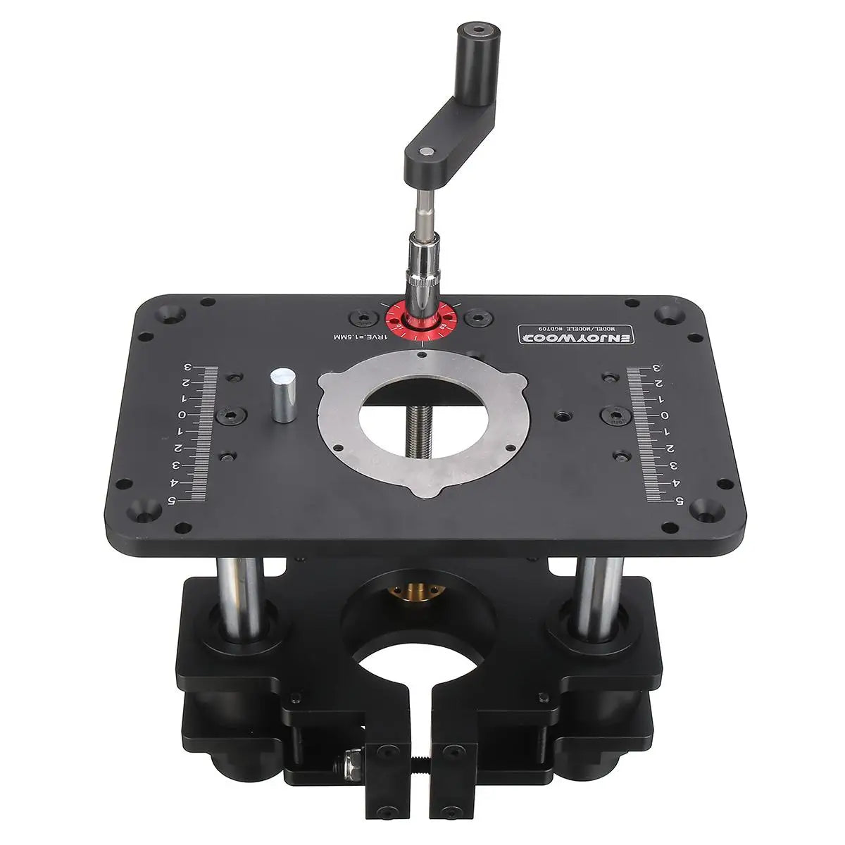 GD7 PRO Router Lift for 65mm 69mm Wood Router Table Set Up Lift with Plate Precision Woodworking Tool by ENJOYWOOD