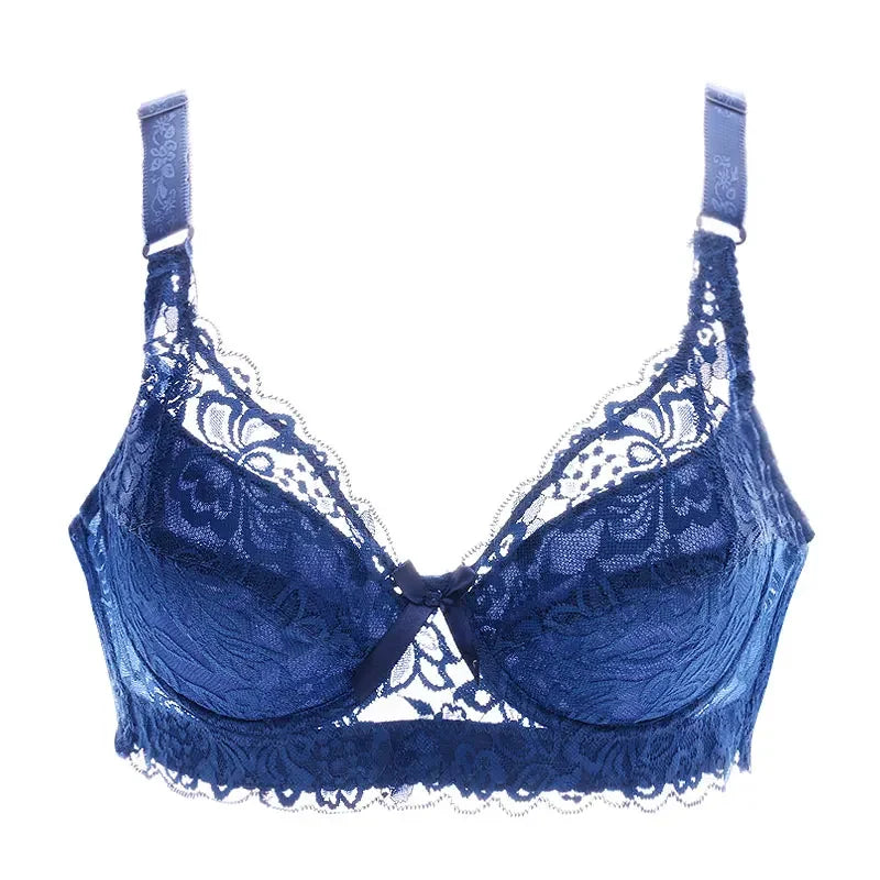 Women Sexy Bralette Big Size Lace Underwear Push Up Bras 80CD-105CD Intimates Female Lace Bra Lingerie 42D 44D 46D soutien gorge