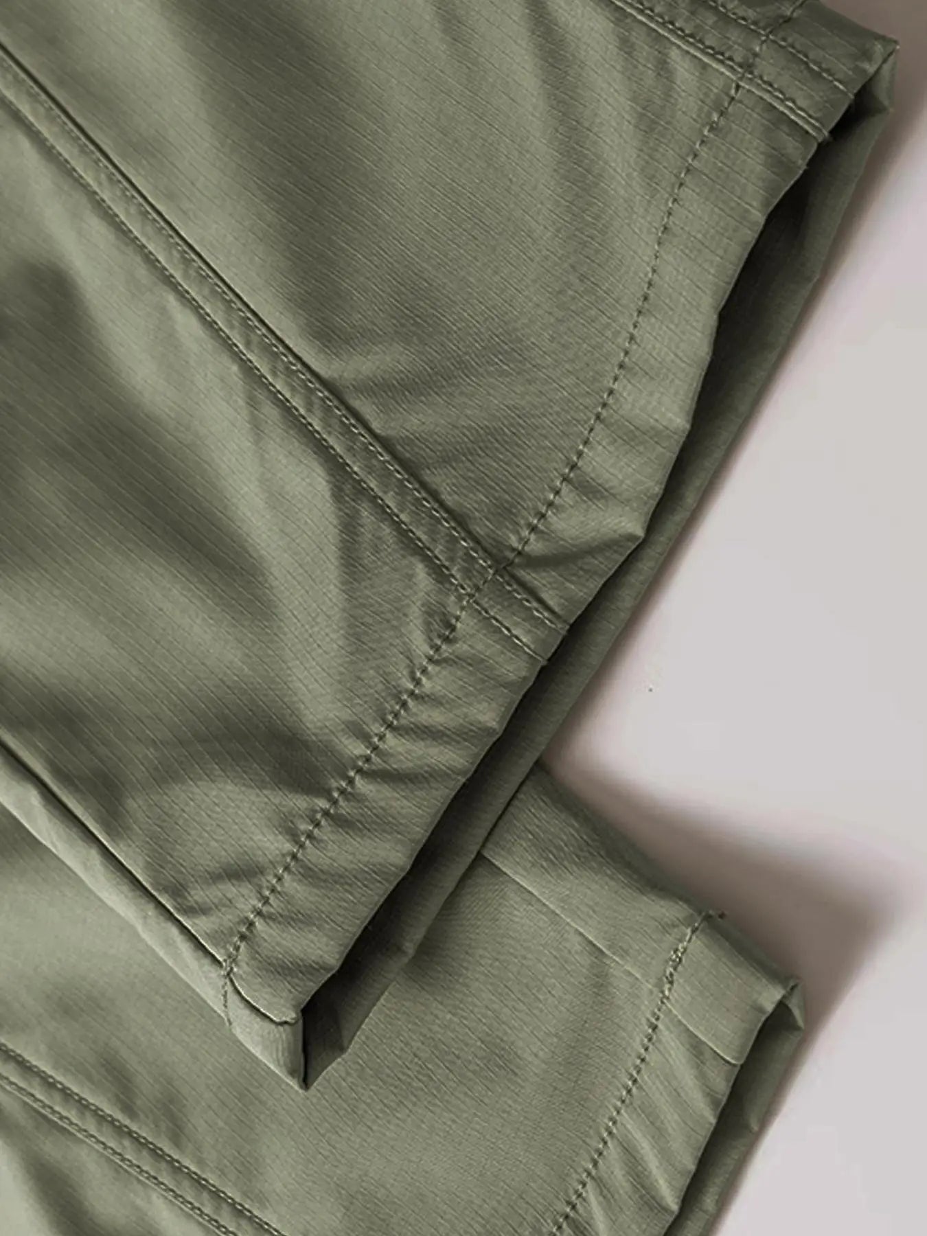 Men's Autumn-Winter Cargo Jogger Fleece Sweatpants Loose Multi-Pocket Long Trousers for Hip Hop Street Style