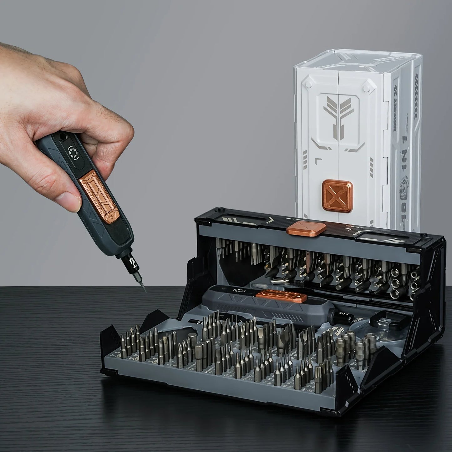 Precision Magnetic Screwdriver Set,Repair Kit,Black And White Colors Are Available,Suitable For Laptop, Mobile Phone, PS5 Etc.