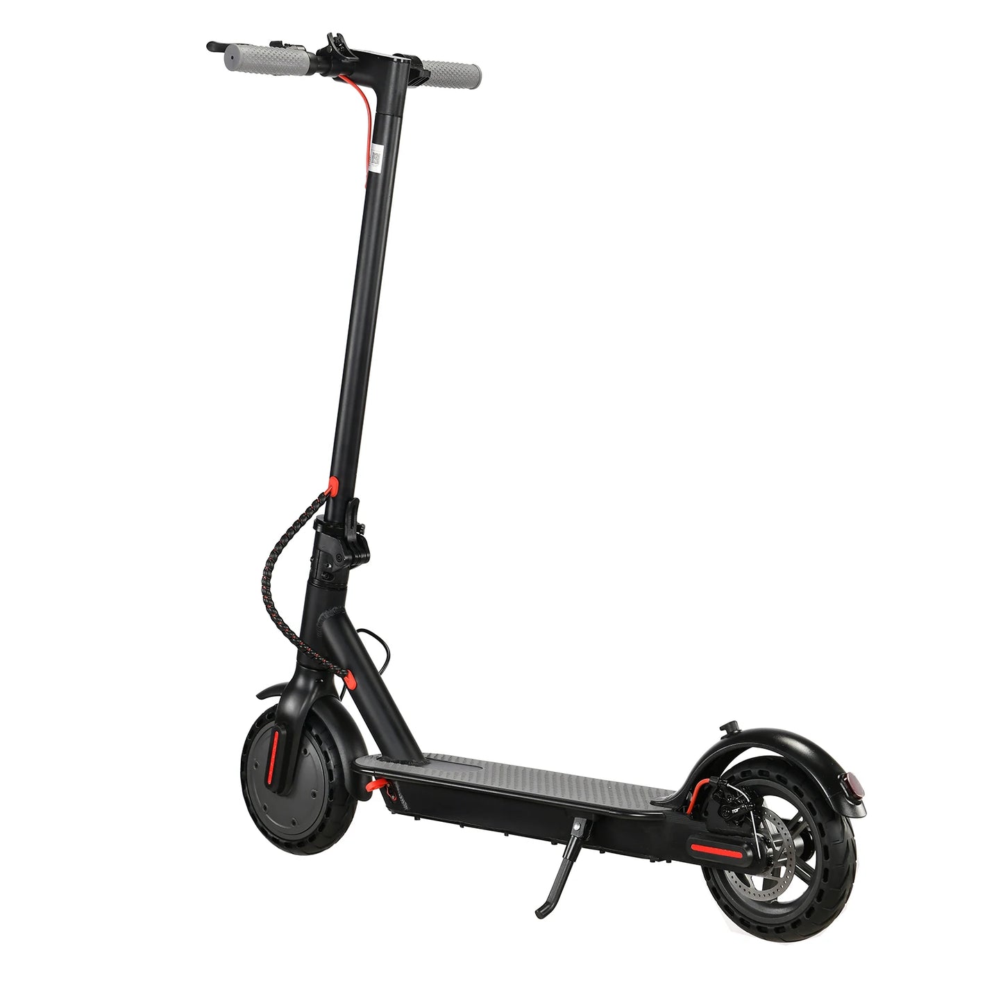 Lightweight Commuter Electric Scooter for Adults with Explosion Proof Tires Dual Brake System and APP Support