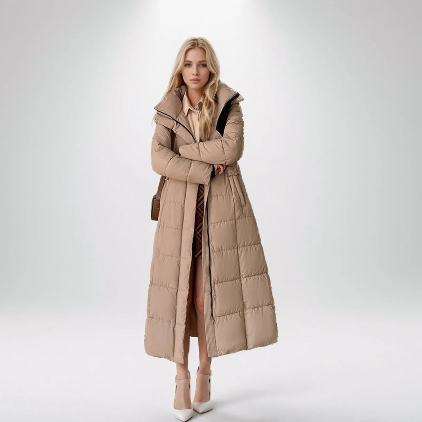 Black Winter Coat 2024 New Women's Thick Cotton Parka Jacket Korean Oversized Loose Hooded Coats Female Casual Long Overcoat