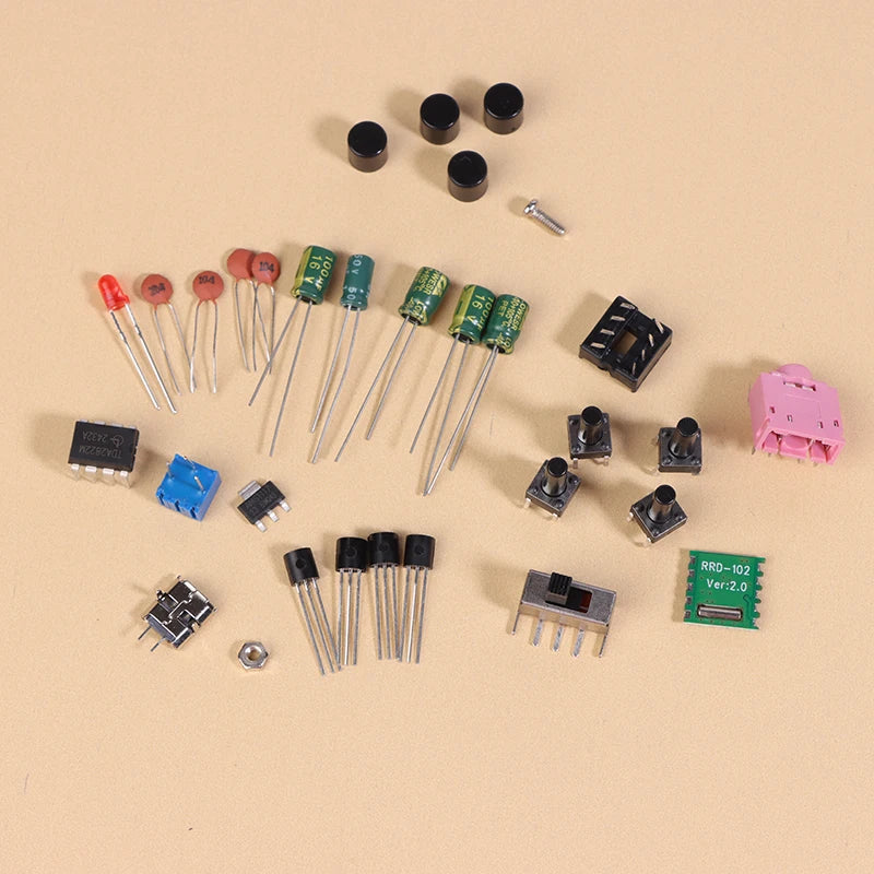 Do It Yourself FM Radio Kit With Digital Display 87 108MHz RDA5807S