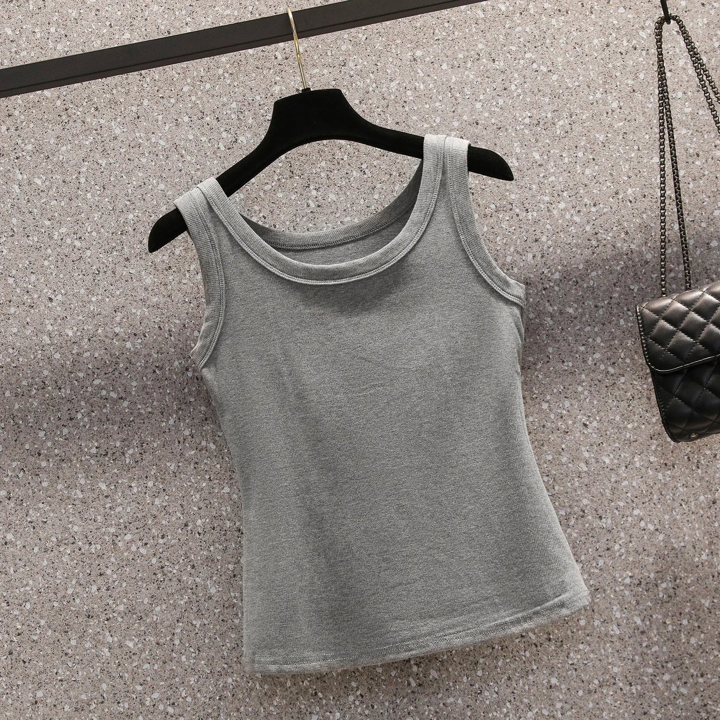 2025 Casual Cotton Comfortable Plus Size Tank Top Women Summer New Sleeveless Tops Wearing Outside Oversized Camisole