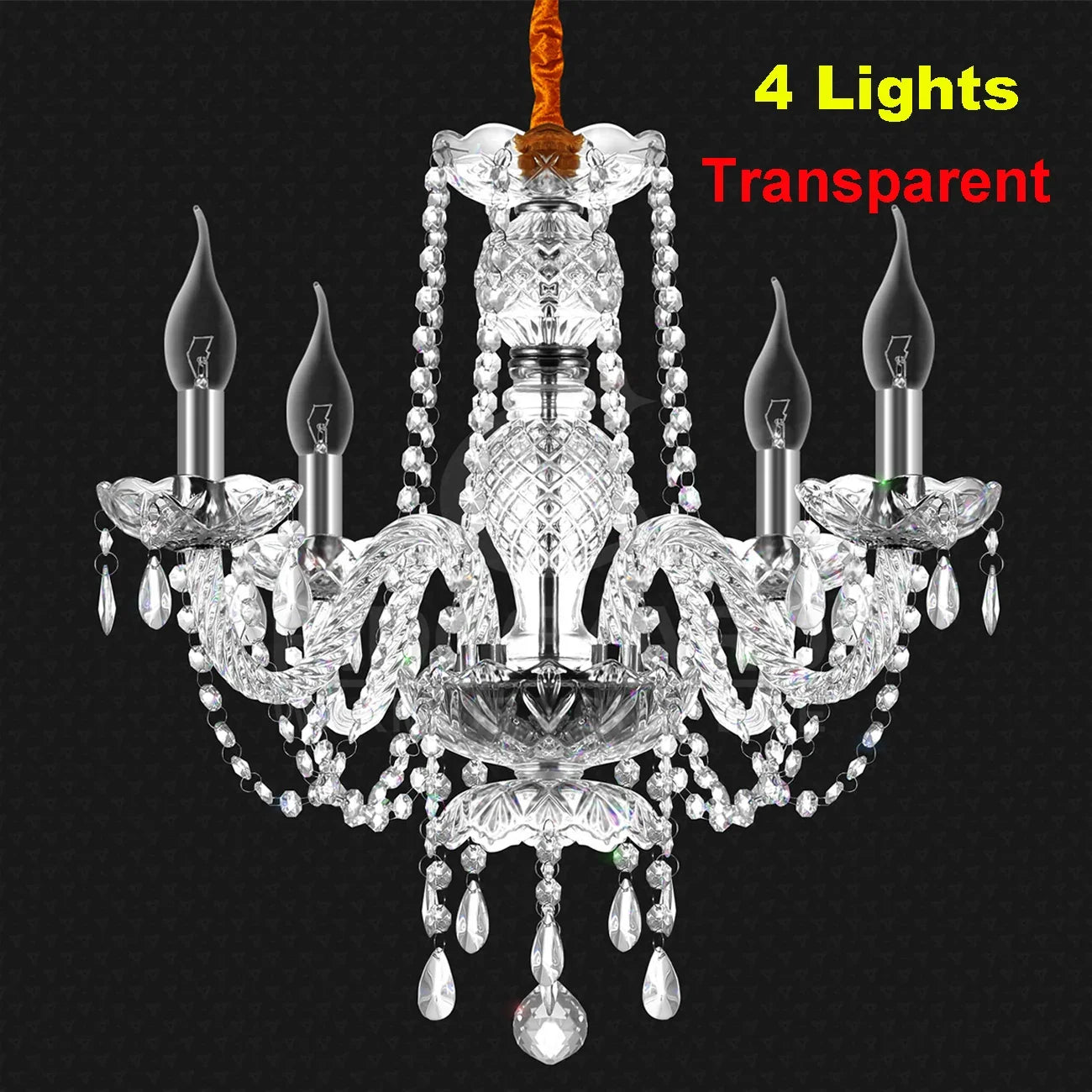 Ridgeyard 4-18 Arms K9 Crystal Chandelier Modern Luxury Boutique Country Style For Hallway Living/Dining Room Bedroom Home Light