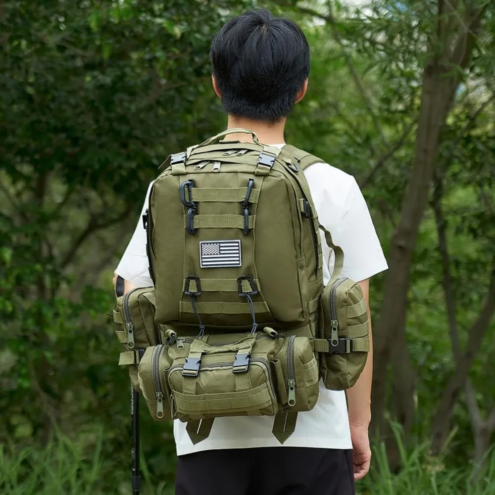Military Tactical Backpack 40 to 50 L Molle System Rucksack