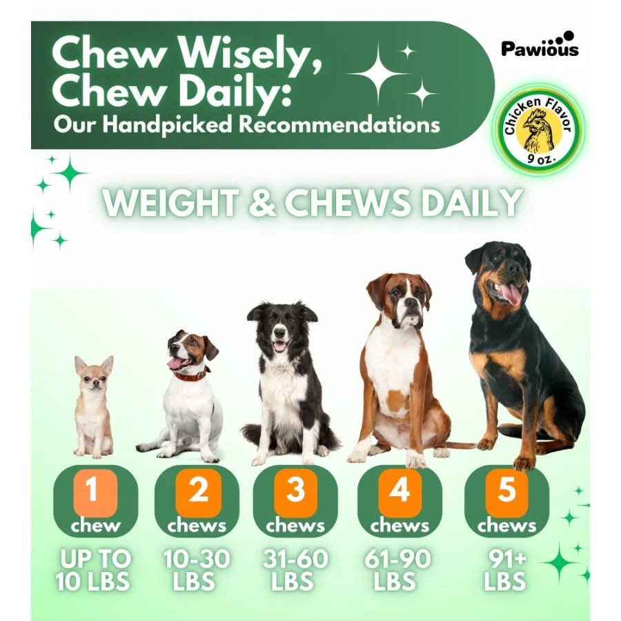 Flea and Tick Prevention for Dogs Chewables Natural Dog Flea and Tick Control Supplement Flea Tick Chews for Dogs Oral Flea Pil
