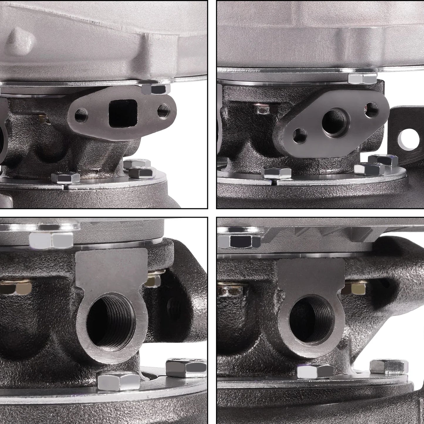 GT30 GT3037 GT3076 4 bolts Flange A/R 0.6 0.82 Water Cool Universal Turbocharger for All 4 / 6 cyl 2.5L-3.0L engines