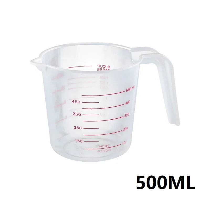 250 500 1000 Milliliter Silicone Measuring Cups and Spoons Plastic Jug Digital Kitchen Scale Baking Tools
