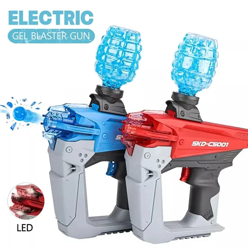 SKD CS001 Balls Gun Led Night Light Water Beads Ball Splatter Shooting Target Toys Guns Weapon Outdoor Games For Kids