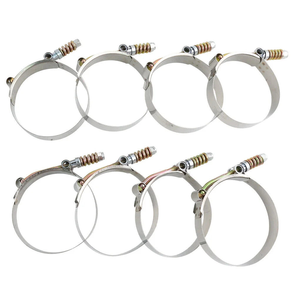 Intercooler Pipe Kit & Boots for 2003-2007 Dodge Ram 5.9 Cummins Diesel Polished Engine parts Cooling System Radiator