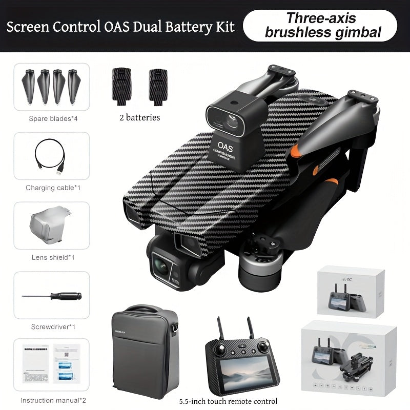 The AE86 Drone Features a 5.5-Inch English Touch Remote, an 8-Kilometer Video Transmission Range, And Can an Altitude of 800 Meters. It Includes 360-Degree Laser Obstacle Avoidance And a Built-In Air Drop Mechanism. This Dron