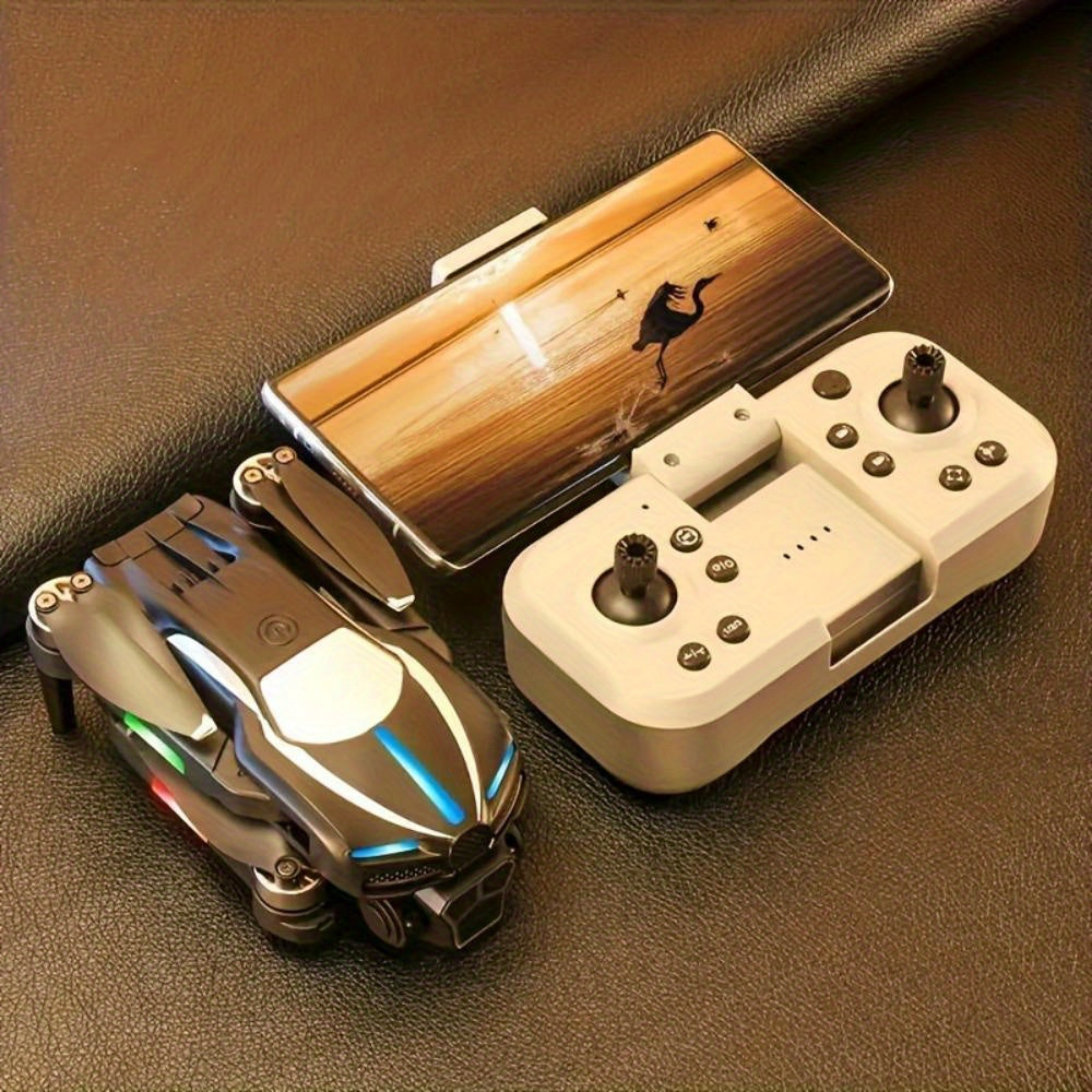 M2 Brushless Motor RC Quadcopter Drone with 3 Camera Options, Intelligent Obstacle Avoidance, LED 3 Modes, Auto Hover & GPS – Includes Carrying Case & Remote Control, Christmas Thanksgiving Gift for Adults, Drone with Camer