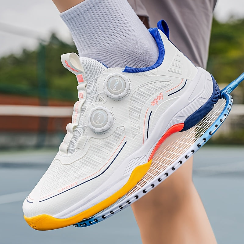 Men's & Women's Carbon-Sole Table Tennis & Multi- Training Sneakers - Low-Top All-Terrain Sneakers with Cushioning, for running, Tennis, Badminton, Pickleball - Breathable Sportswear (Unisex)