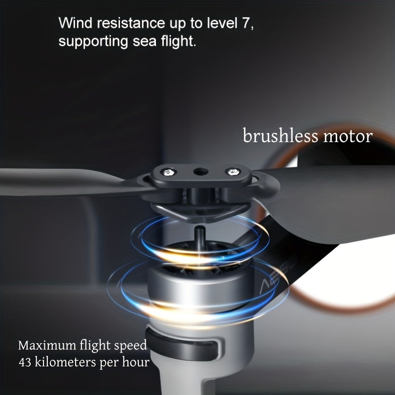 4K HD Grey Drone with 8-kilometer Digital Image Transmission, Laser Obstacle Avoidance Detection, And An English Touch Remote Controller. It Comes with An Air Drop Device for Daily Entertainment Use. It Features GPS Positioni