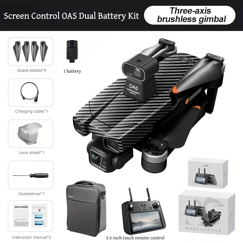 The AE86 Drone Features a 5.5-Inch English Touch Remote, an 8-Kilometer Video Transmission Range, And Can an Altitude of 800 Meters. It Includes 360-Degree Laser Obstacle Avoidance And a Built-In Air Drop Mechanism. This Dron