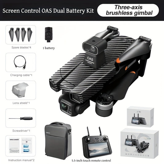 The AE86 Drone Features a 5.5-Inch English Touch Remote, an 8-Kilometer Video Transmission Range, And Can an Altitude of 800 Meters. It Includes 360-Degree Laser Obstacle Avoidance And a Built-In Air Drop Mechanism. This Dron