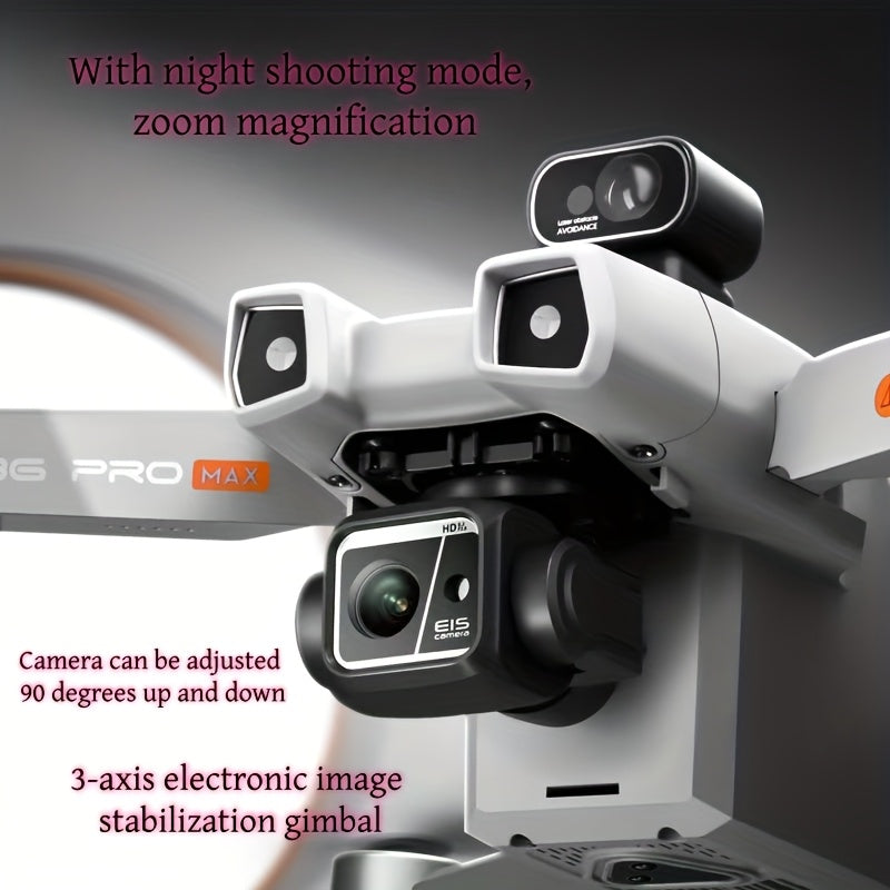 4K HD Grey Drone with 8-kilometer Digital Image Transmission, Laser Obstacle Avoidance Detection, And An English Touch Remote Controller. It Comes with An Air Drop Device for Daily Entertainment Use. It Features GPS Positioni