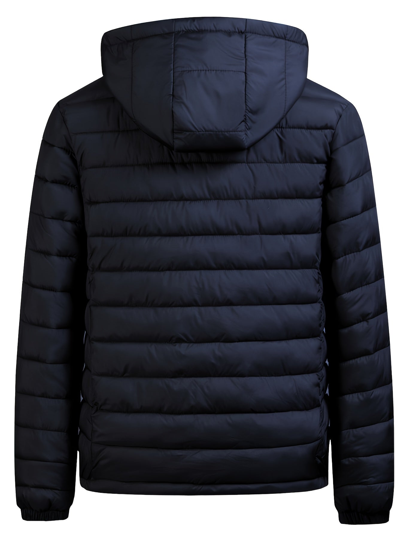 Men's winter Windproof warm Jacket hooded and detachable casual jacket, Men's Fashionable Quilted, Machine Washable - Heavy-Duty Cold Weather Coat, Men's Winter Outdoor Activities Slightly High Quality Jacket High Quality Bus