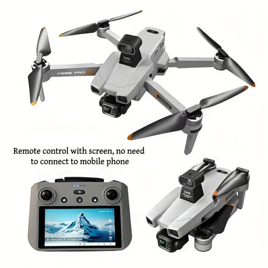 4K HD Grey Drone with 8-kilometer Digital Image Transmission, Laser Obstacle Avoidance Detection, And An English Touch Remote Controller. It Comes with An Air Drop Device for Daily Entertainment Use. It Features GPS Positioni