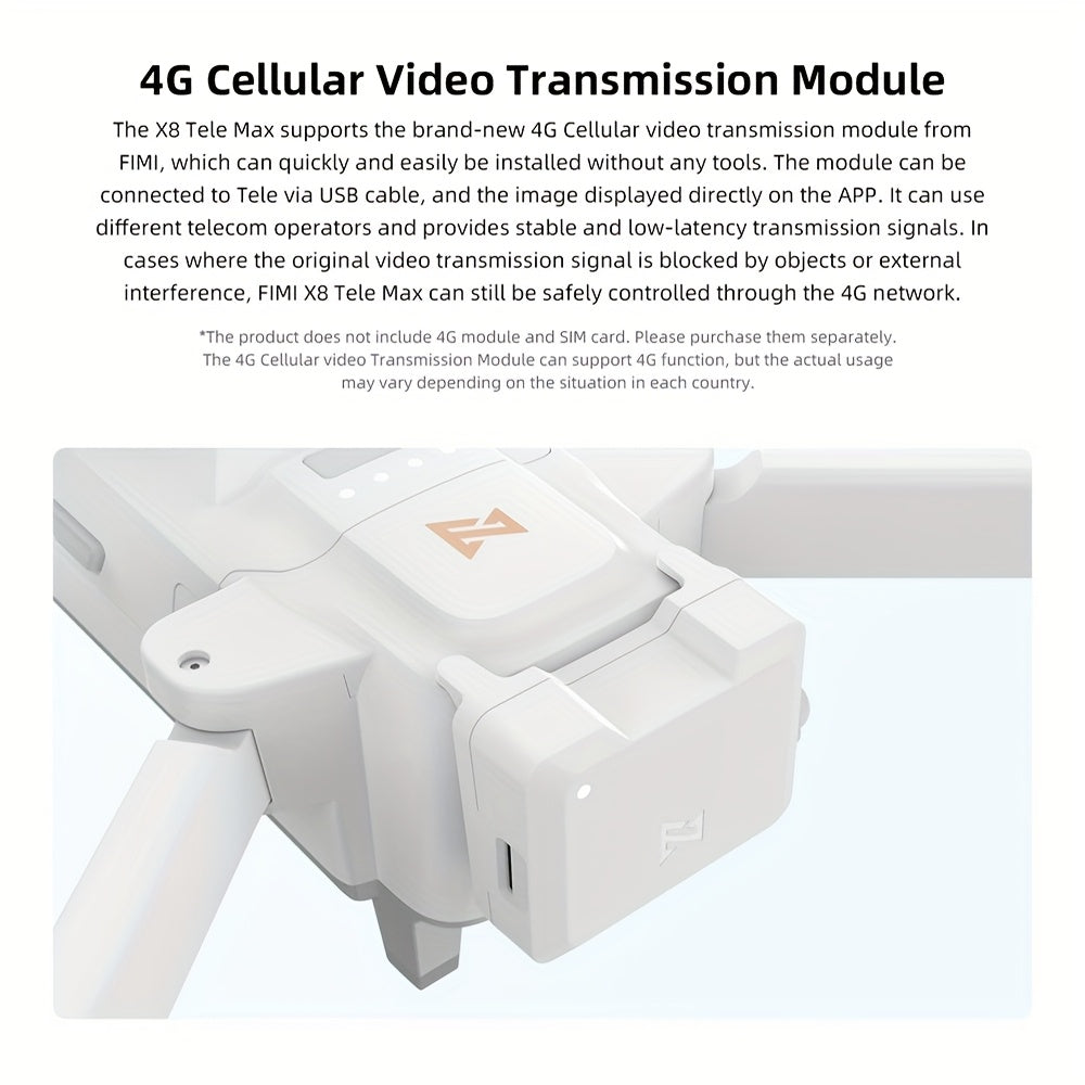 NEW 2025 FIMI X8 TELE MAX Drone 4K Professional HDR 48MP 3-Axis Gimbal Camera Drone with 2pcs 5000mAh Plus Battery Professional GPS 20KM RC Quadcopter And X8 Series Battery Two-Way Charging Hub New Arrivals, Birthdays Gifts