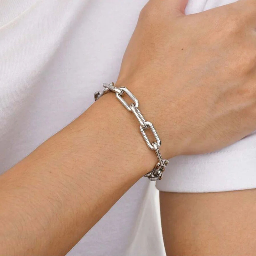925 sterling silver Bracelet Female Jewelry for Women Fits Me Charms Beads Jewelry 19cm