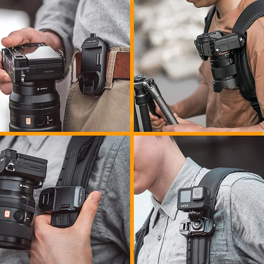 PGYTECH Beetle Clip with Plate Quick Release System DSLR