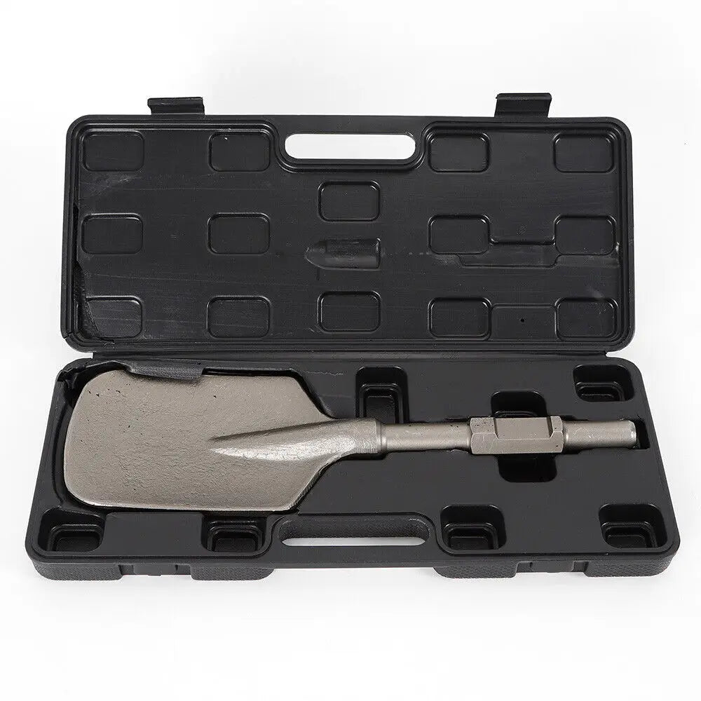 Hex Shank Demolition Hammer Clay Spade Cutter Concrete Breaker Chisel Long Shovel Bit Fit For 65/95 Jack Hammer