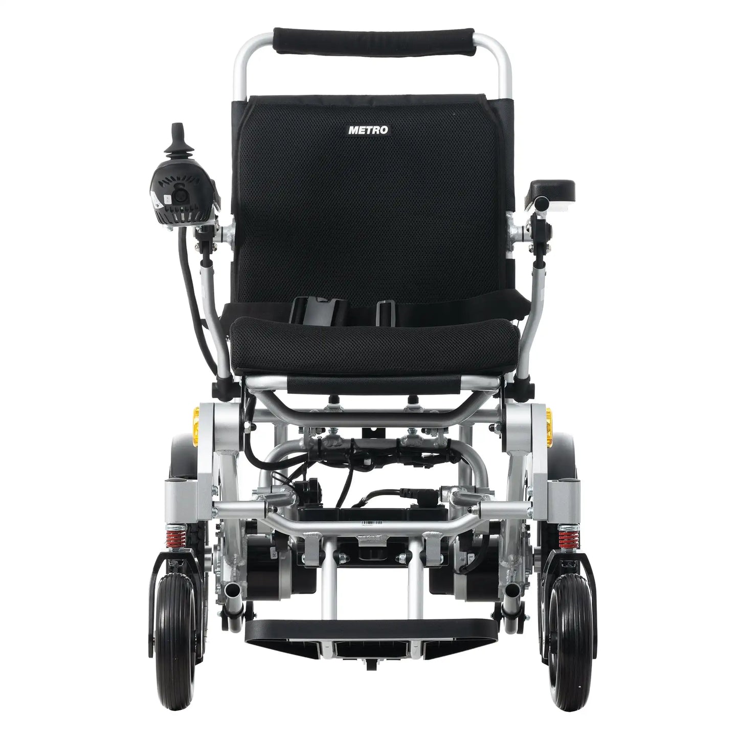 Metro Mobility Itravel Plus 8 Inch 4 Wheel Electric Wheelchair 360W Motor 24V 20Ah Battery