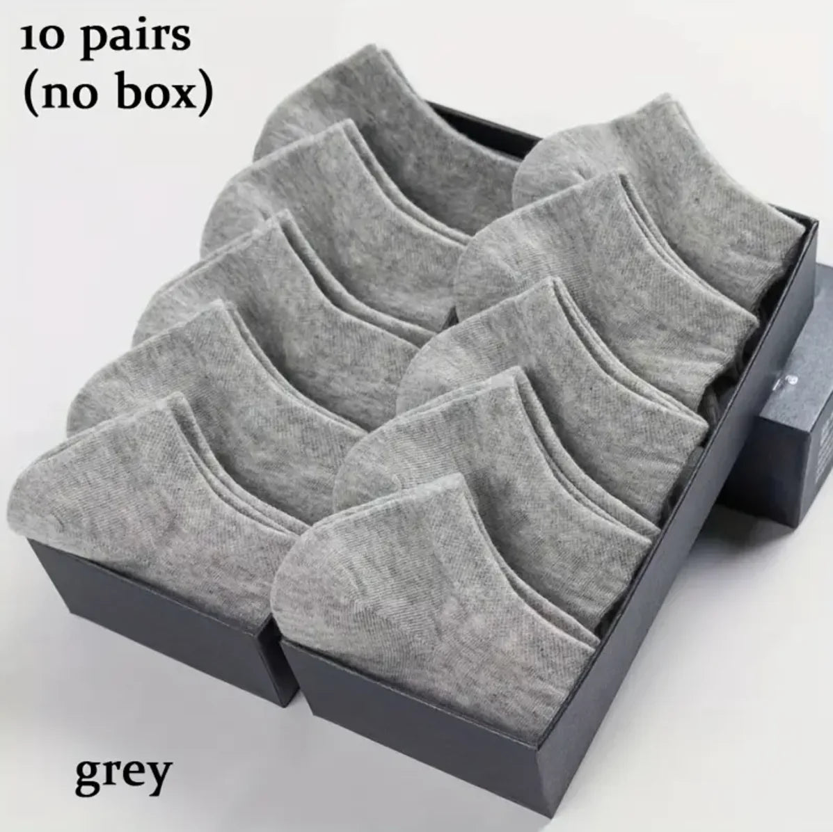 10 Pairs Men's Short Socks, Comfy Casual Socks Fashion Sports Socks For Outdoor Fitness Basketball Running