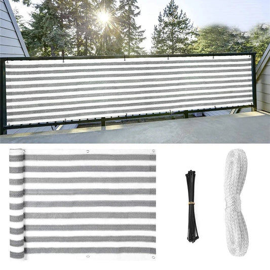 Garden Sun Shade Net 1x5m Balcony Privacy Screen UV Proof