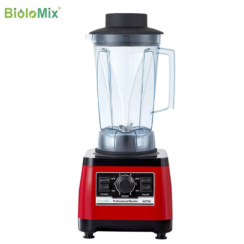 BioloMix【7 Years Warranty】BPA Free Heavy Duty Commercial Grade Blender Professional Mixer Juicer Ice Smoothies Peak 2200W