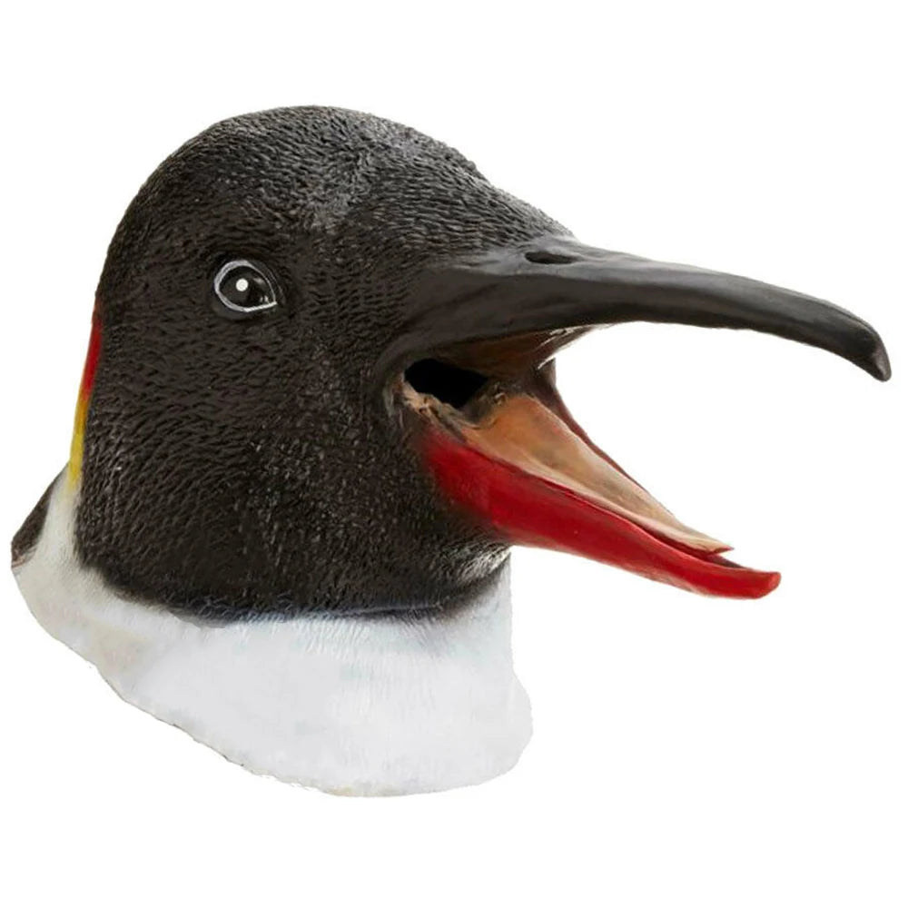 Latex Full Head Animal Bird Dove Dodo Parrot Pigeon Crow Masquerade Props Mask