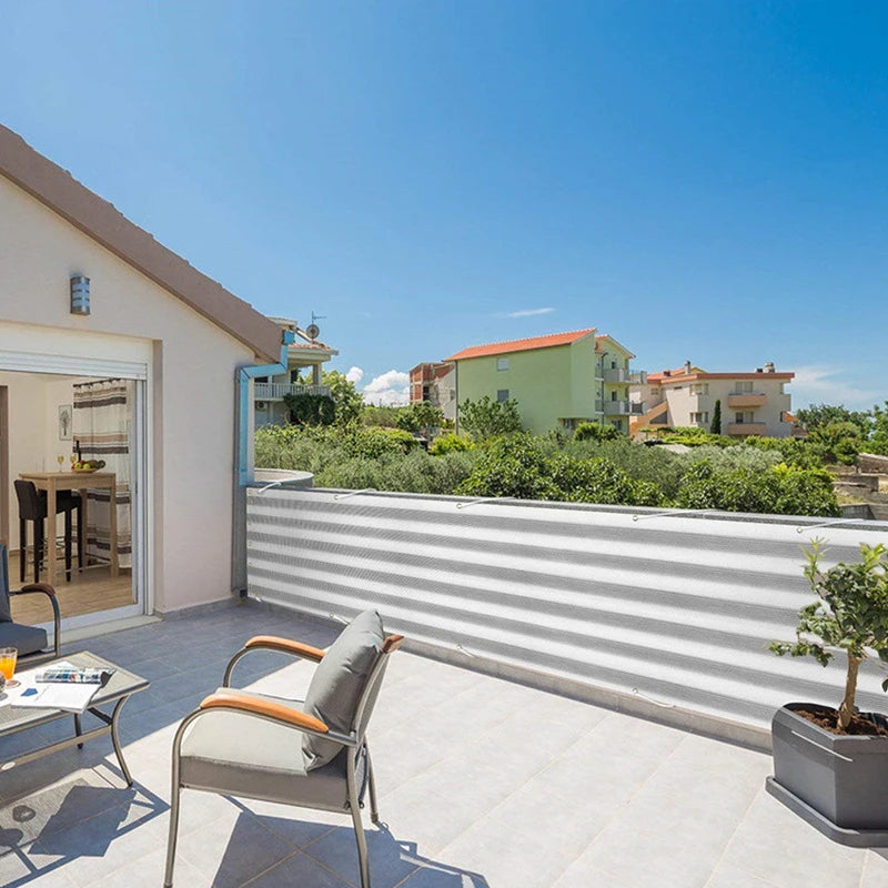 Garden Sun Shade Net 1x5m Balcony Privacy Screen UV Proof