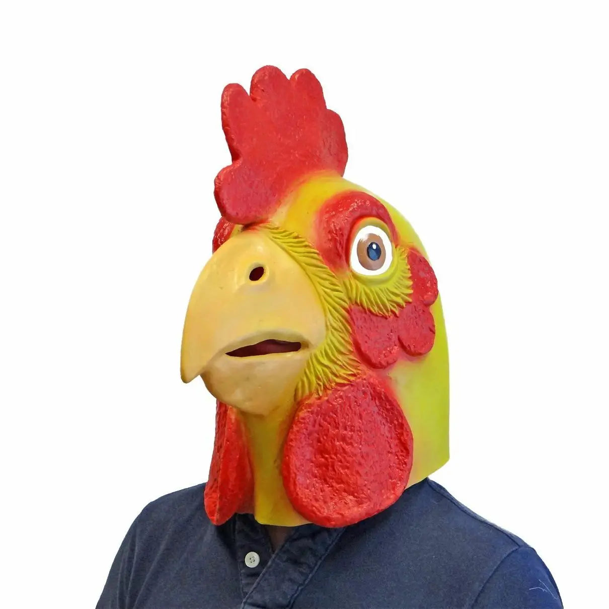 Latex Full Head Animal Bird Dove Dodo Parrot Pigeon Crow Masquerade Props Mask