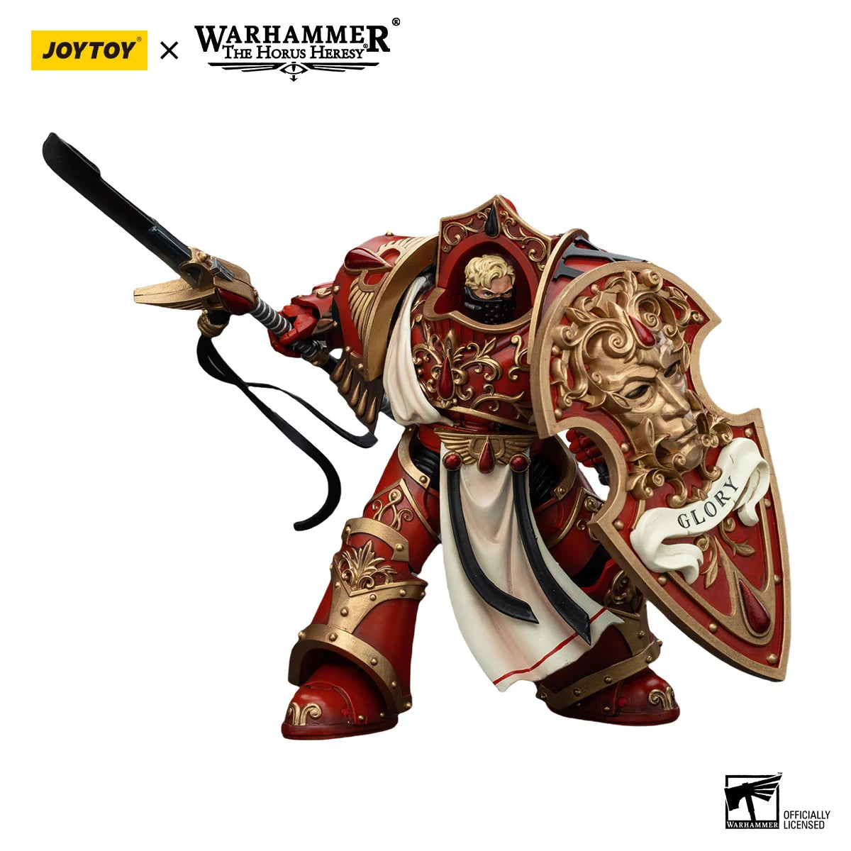 JOYTOY Warhammer 40K 1/18 Action Figure Blood Angels Crimson Paladins Squad Crimson Exemplar Anime figures Toys Model