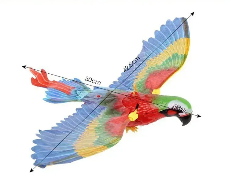Simulation Bird Interactive Cat Toys Electric Hanging Eagle Flying Bird Cat Teasering Play Cat Stick Scratch Rope Pet Toys Snake