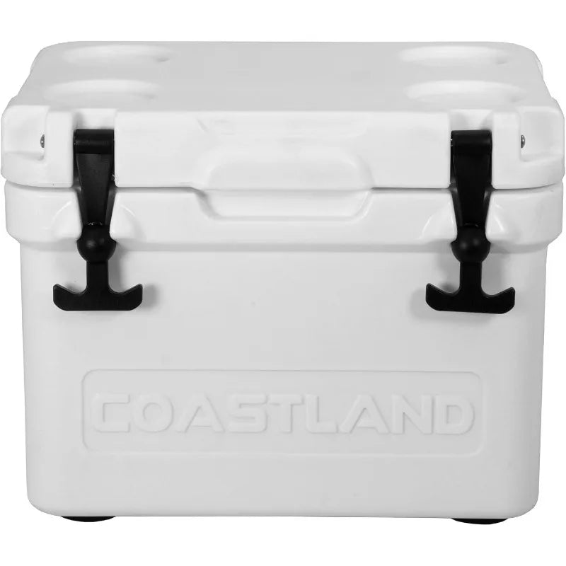 Coastland Bay Series Cooler Premium Everyday Use Insulated Rotomolded Cooler, Small Ice Chest for Tight Spaces, Soccer Games