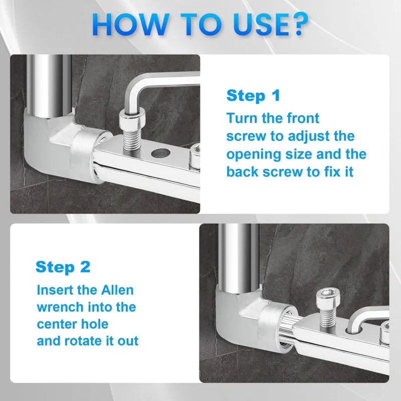 Stripped Screw Extractor Set Damaged,Broken Pipe Extractor,Screw Extractor Set Use With 1/2 Inch And 3/4 Inch Pipes