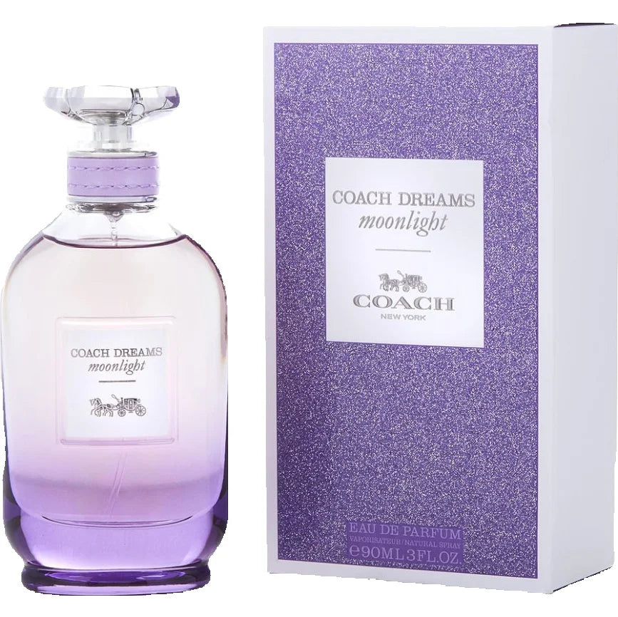 Coach Dreams Moonlight women Eau De Parfum Spray 90ml Floral Gourmand Fragrance Original Long-Lasting Scent