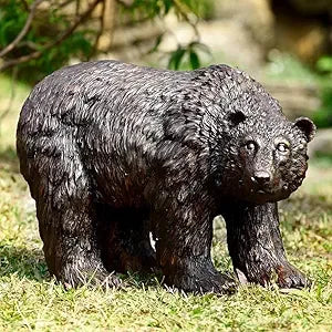 Garden Statue: Black Forest Inspired Bear