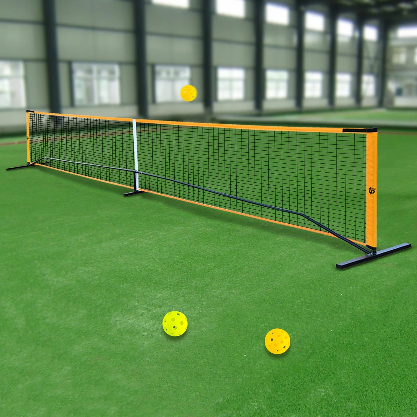 Portable Pickleball Net Set with 4 Pickleball Paddles Outdoor Pickleballs and Carry Bag also suitable for badminton, tennis