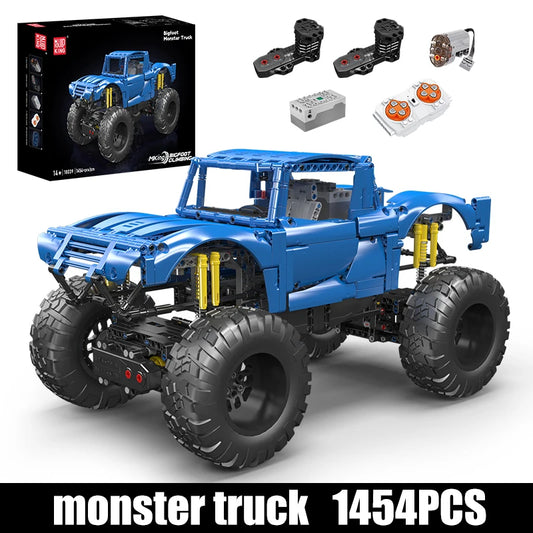 Mould King 18039 Remote Control Bigfoot Truck Block Set