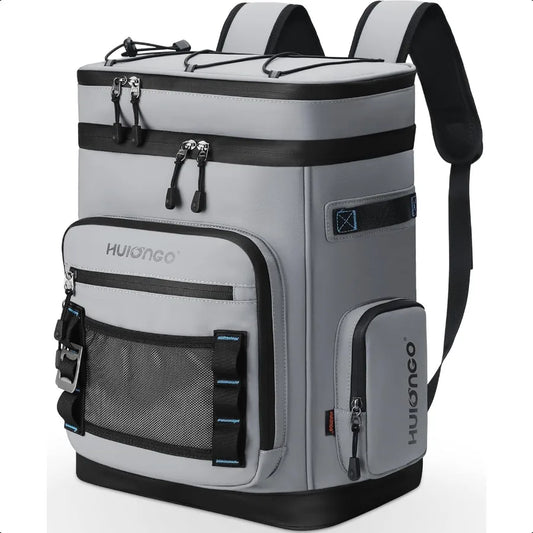 Large Waterproof Insulated Cooler Backpack for Men Women Leak Proof Cooler Backpack for Camping Beach Fishing Picnic Travel Out