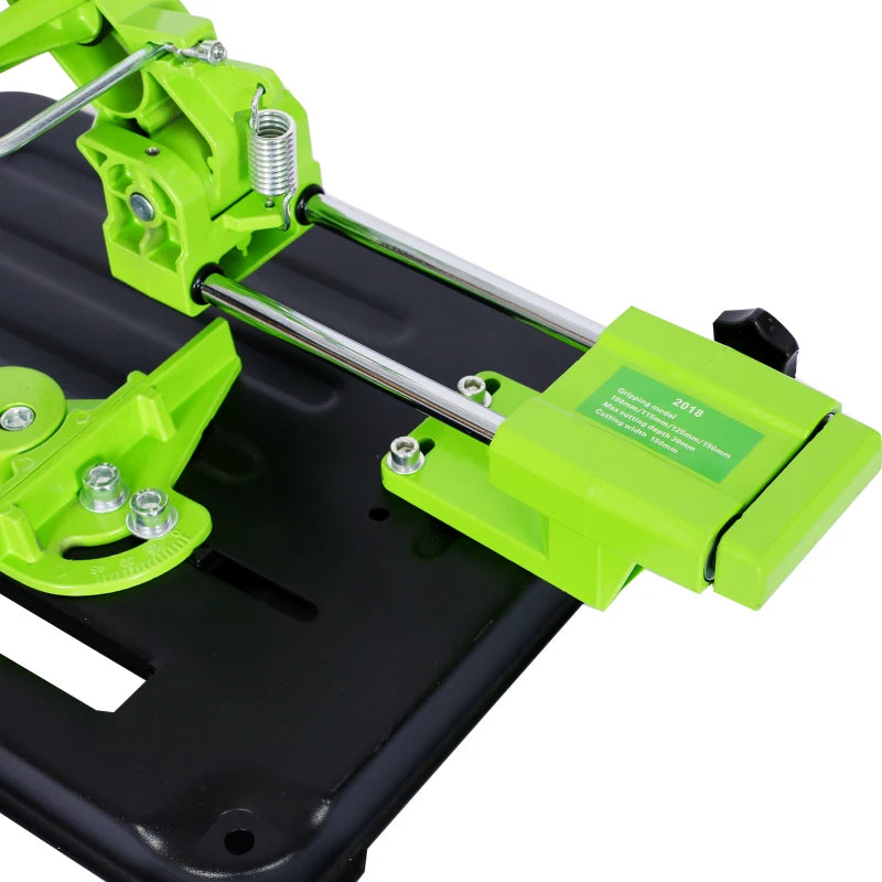 Universal Angle Grinder Stand,Grinder HOlder Sliding Handle bracket,Upgraded Cast Iron Base ,Cutting Angle Adjustable for 100 an