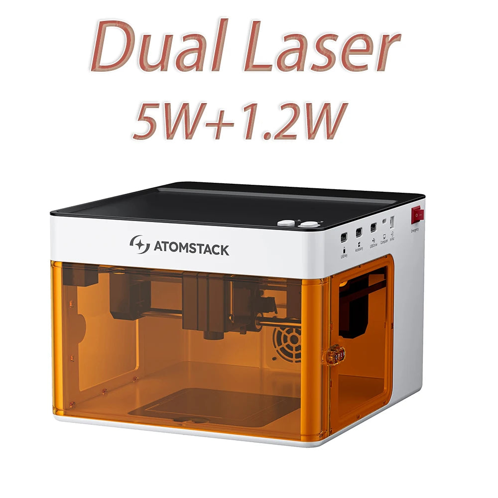 Atomstack P1 Mini Portable Laser Engraver 5W Bluetooth
